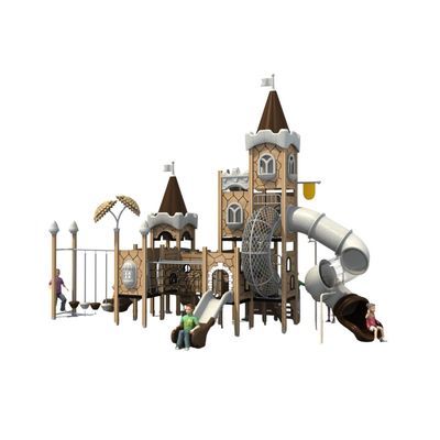 Complex de joaca pentru copii de metal Caesar Castle 6, exterior, 3-15 ani, 900x530x650 cm
