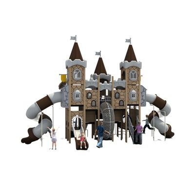 Complex de joaca pentru copii de metal Caesar Castle 7, exterior, 3-15 ani, 1000x580x650 cm