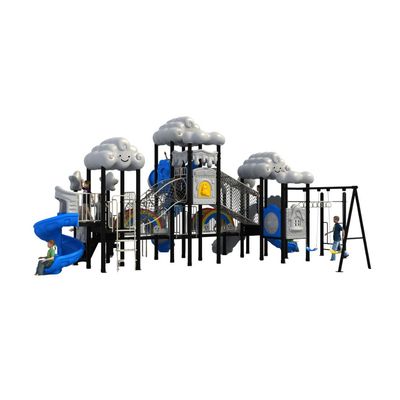 Complex de joaca pentru copii de metal Cloud 10, exterior, 3-12 ani, 1040x840x500 cm