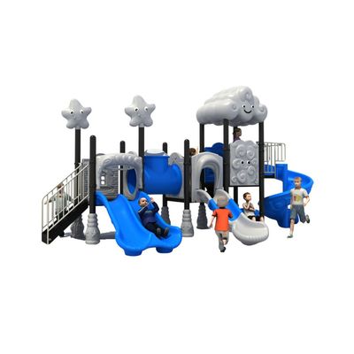 Complex de joaca pentru copii de metal Cloud 5, exterior, 3-15 ani, 700x320x380 cm