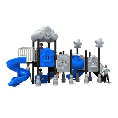 Complex de joaca pentru copii de metal Cloud 5, exterior, 3-15 ani, 700x320x380 cm