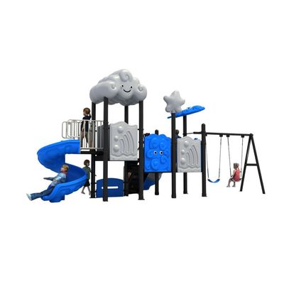 Complex de joaca pentru copii de metal Cloud 6, exterior, 3-15 ani, 750x350x380 cm