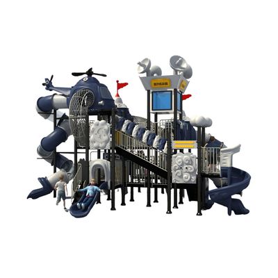 Complex de joaca pentru copii de metal Helicopter 1, exterior, 3-15 ani, 960x830x570 cm