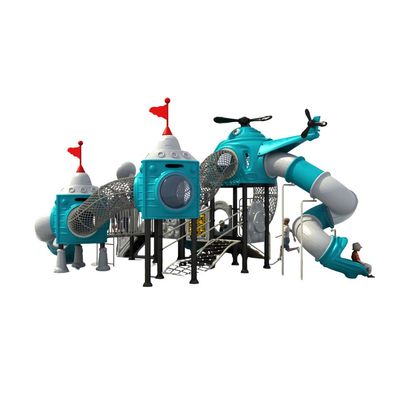 Complex de joaca pentru copii de metal Helicopter 5, exterior, 3-15 ani, 900x630x420 cm