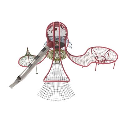 Complex de joaca pentru copii de metal Octopus, exterior, 3-14 ani, 1610x1440x675 cm