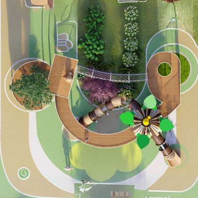 Outdoor playground Secret Forest 5