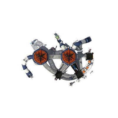 Complex de joaca pentru copii de metal Space Base 2, exterior, 3-15 ani, 1170x740x520 cm