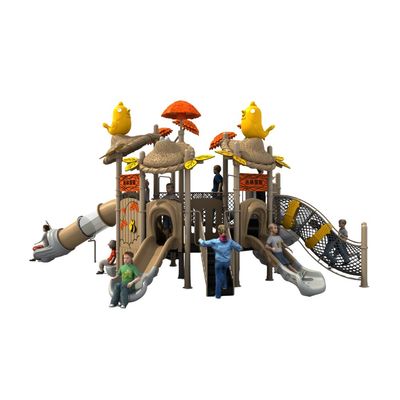 Complex de joaca pentru copii de metal Tree House 10, exterior, 3-15 ani, 930x610x420 cm