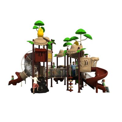 Complex de joaca pentru copii de metal Tree House 1, exterior, 3-15 ani, 860x790x600 cm