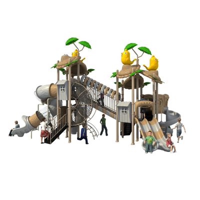 Complex de joaca pentru copii de metal Tree House 3, exterior, 3-15 ani, 990x570x550 cm