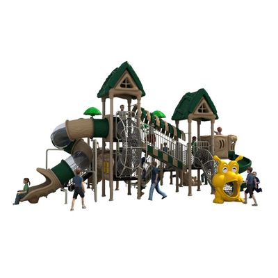 Complex de joaca pentru copii de metal Tree House 4, exterior, 3-15 ani, 1000x770x500 cm
