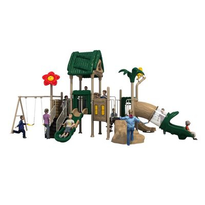 Complex de joaca pentru copii de metal Tree House 5, exterior, 3-15 ani, 950x530x380 cm