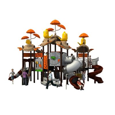 Complex de joaca pentru copii de metal Tree House 8, exterior, 3-15 ani, 940x660x550 cm