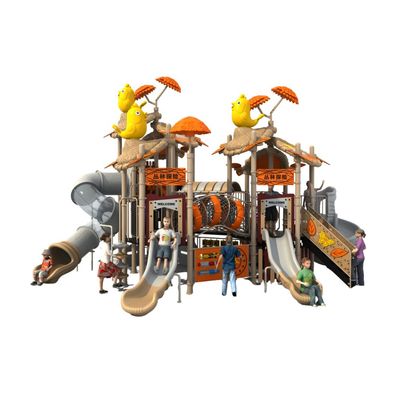 Complex de joaca pentru copii de metal Tree House 9, exterior, 3-15 ani, 830x730x550 cm