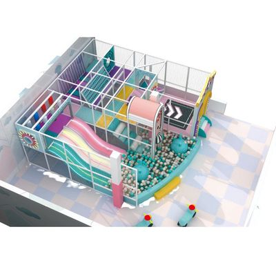 Loc de joaca modular de interior pentru copii Tiny Explorers, 3-12 ani