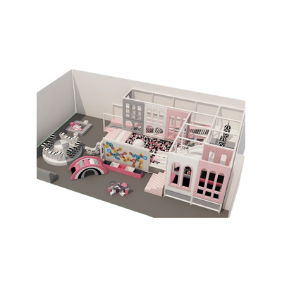 Indoor Playground Pinky Lines