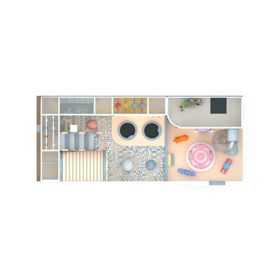 Indoor playground Hoppy Place 84 m2