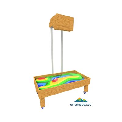 Interactive AR sand table Woodwork
