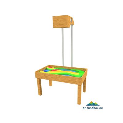 Interactive AR sand table Woodwork