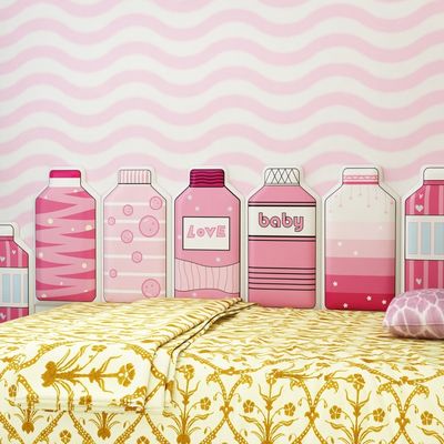 Panou de perete Soft Play cu burete, model Sticlute, pentru locuri de joaca de interior