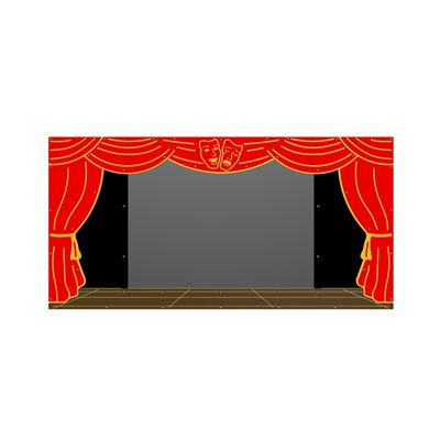 Interactive panel Theatre stage