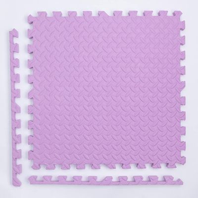 EVA Puzzle Mat Purple & Yellow