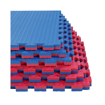 EVA Puzzle Mat Red & Blue