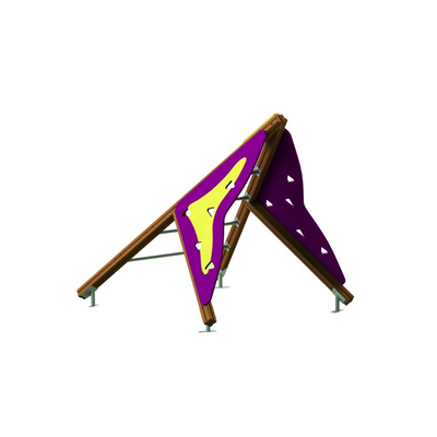 Sistem de catarare pentru copii de exterior Butterfly Model 2, 3-12 ani, 189x167x181 cm, lemn