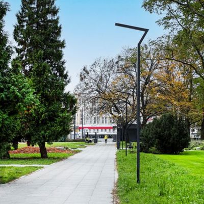 Stalp pentru iluminat stradal Elew 5 m