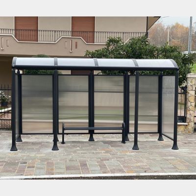 Statie autobuz 4 module cu pereti laterali