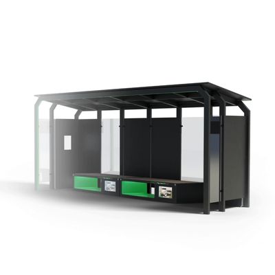 Smart bus station with solar charging Pro 6 m