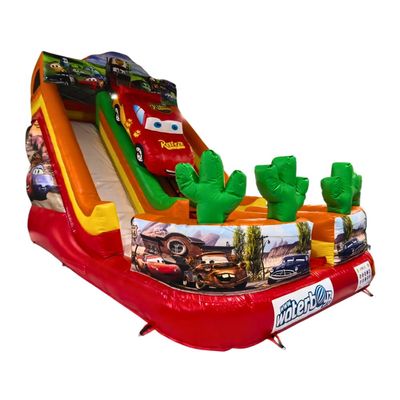 Tobogan gonflabil Cars cu o pantă 7*4*6