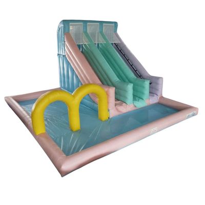 Aqua Candy inflatable slide, +3 yrs, 800x800x500 cm