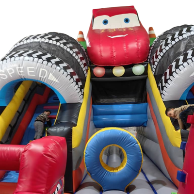 Cars 2 inflatable slide