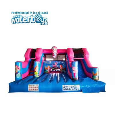 Little Mermaid Inflatable Slide