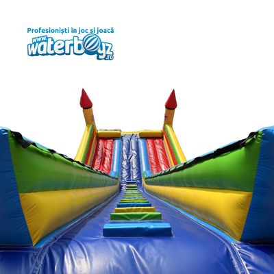 Mickey & Minnie Inflatable Slide