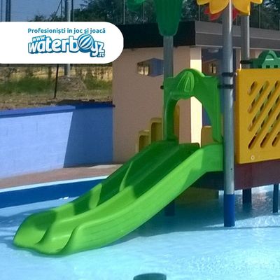 Tobogan cu 2 locuri pentru parcurile acvatice