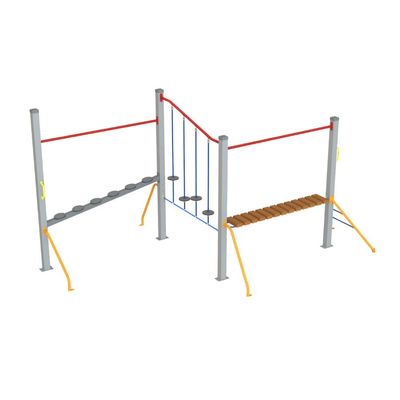 Traseu de agilitate si antrenament pentru copii Balance Trail, exterior, 3-12 ani, 396x228x211 cm