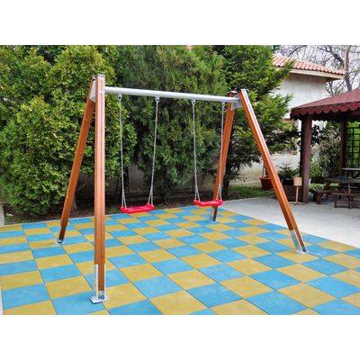 Wooden Swing For Kids model 1