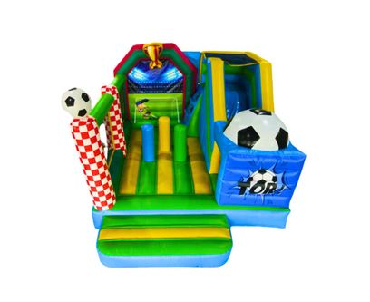 Inflatable slide Football
