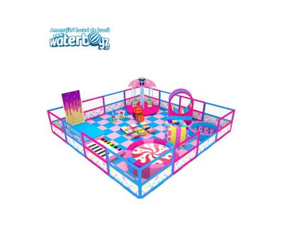 Amenajare completa loc de joaca de interior la cheie Toddler Candy Land, 3-12 ani