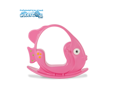 Fish Rocking Seesaw Pink