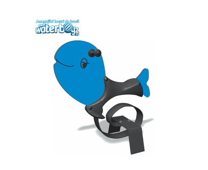Modern Spring Rider Whale
