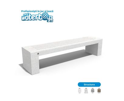 Banca parc Urban Beton model 12