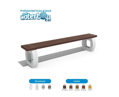 Banca parc Urban Beton model 7