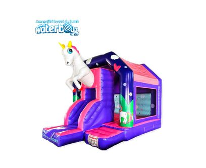 Bouncer gonflabil profesional Unicorn Roz