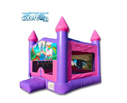 Bouncer gonflabil profesional Unicorn Dreams