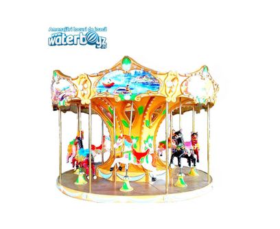 Carusel interactiv pentru copii Micul Pictor, 550x550x350 cm, 3-12 ani