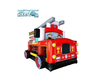 Inflatable Firefighter Castle