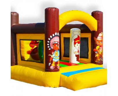 Wild West Inflatable Castle